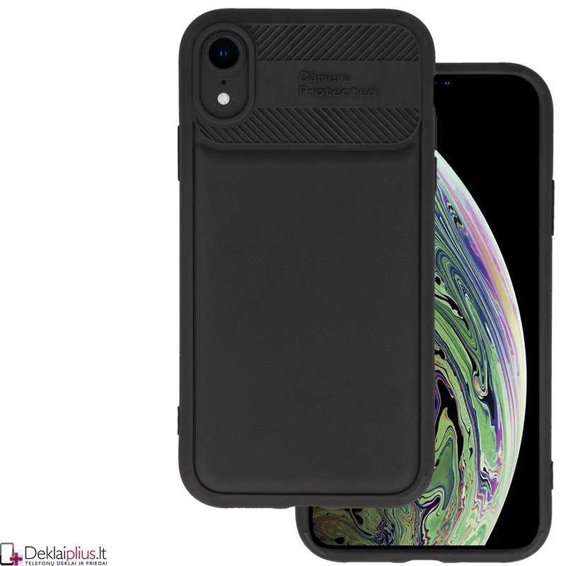 Guminis dėklas su papildoma kameros apsauga (Apple Iphone XR) Guminis dėklas su papildoma kameros apsauga (Apple Iphone XR)